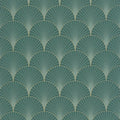 Closeup of a wallpaper showing its Art-Deco, Contemporary, Two-tone pattern, color, and subtle texture.