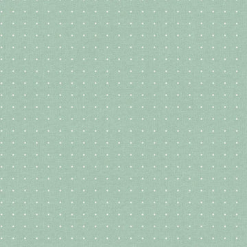 Closeup of a wallpaper showing its Dots, Green pattern, color, and subtle texture.