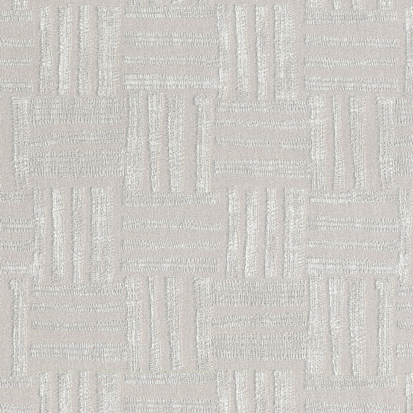 Textured gray patterned wallpaper