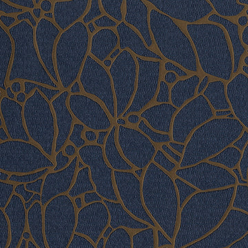 Floral pattern on a textured navy background