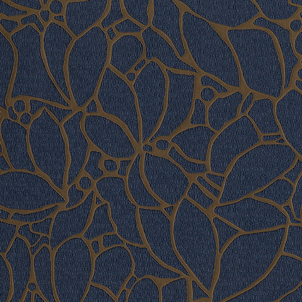 Floral pattern on a textured navy background