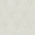Closeup of a wallpaper showing its Art-Deco, Contemporary, Neutrals, Unicolour pattern, color, and texture.