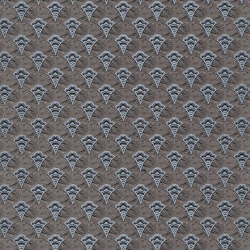 Closeup of a wallpaper showing its Art-Deco, Contemporary, Geometric pattern, color, and subtle texture.