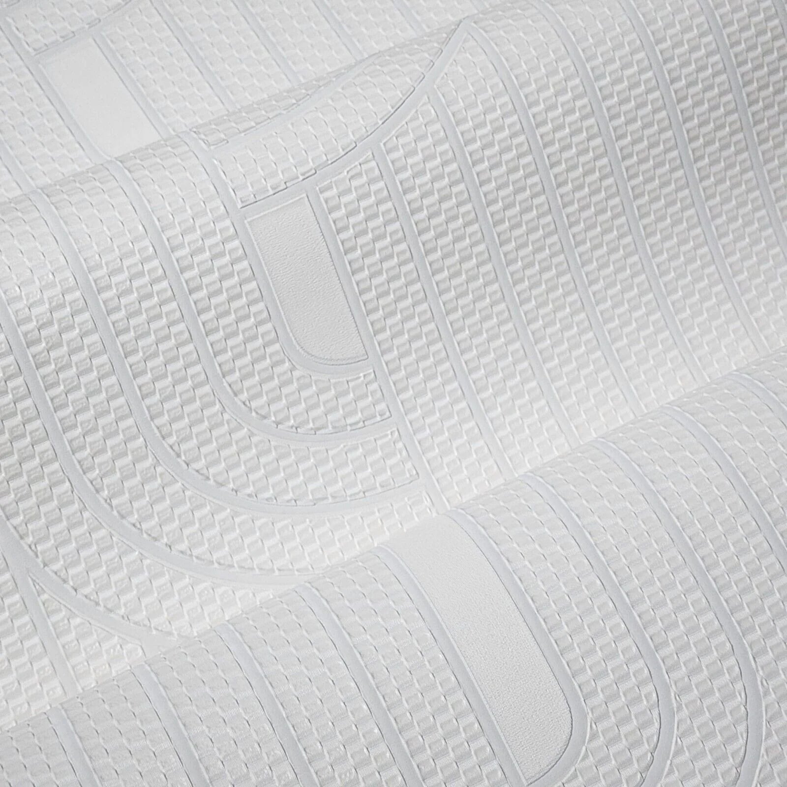 Close-up of a textured cream wallpaper