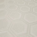 Close-up of textured wallpaper with geometric pattern