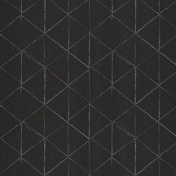 Closeup of a wallpaper showing its Contemporary, Dramatic, Geometric, Unicolour pattern, color, and subtle texture.