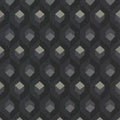Closeup of a wallpaper showing its Contemporary, Dramatic, Geometric, Multicolour pattern, color, and subtle texture.