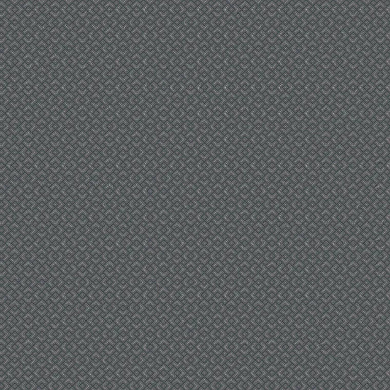 Closeup of a wallpaper showing its Black, Contemporary, Geometric, Monochrome, Plain pattern, color, and subtle texture.