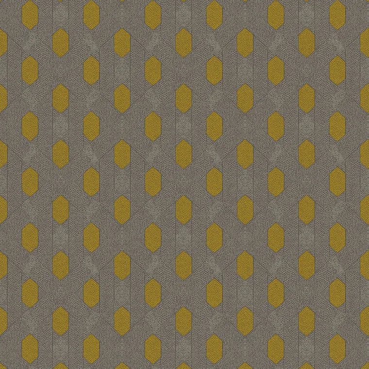 Closeup of a wallpaper showing its Circles, Contemporary, Geometric, Two-tone pattern, color, and texture.