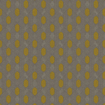 Closeup of a wallpaper showing its Circles, Contemporary, Geometric, Two-tone pattern, color, and texture.