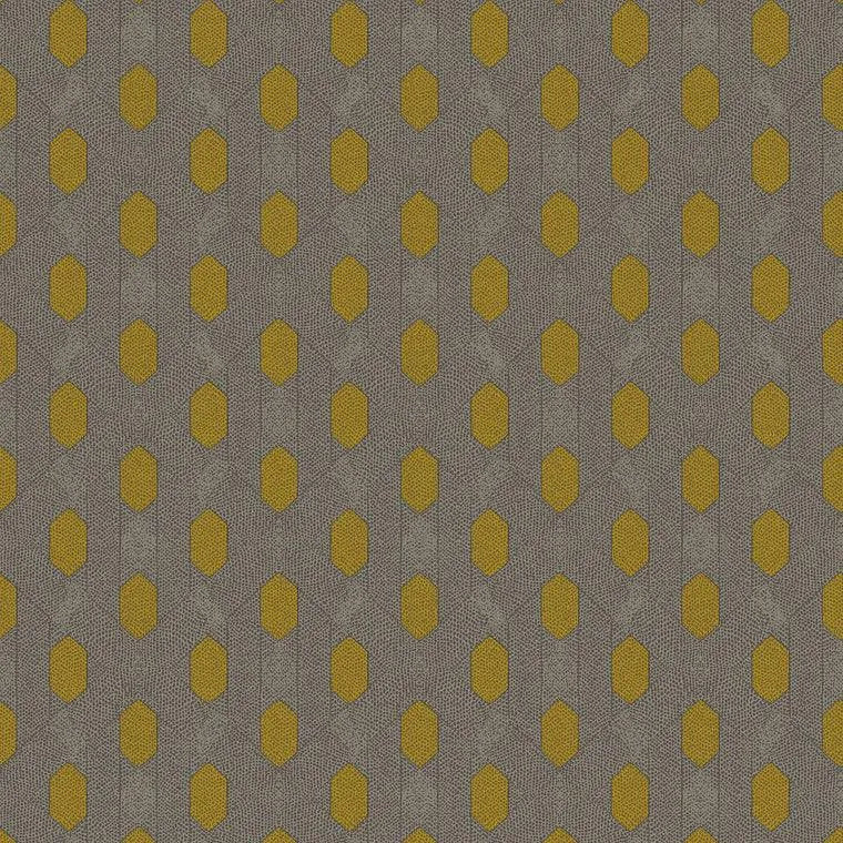 Closeup of a wallpaper showing its Circles, Contemporary, Geometric, Two-tone pattern, color, and texture.