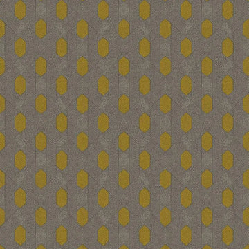 Closeup of a wallpaper showing its Circles, Contemporary, Geometric, Two-tone pattern, color, and texture.