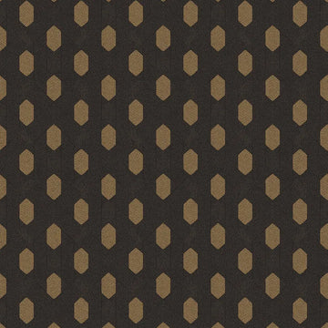 Closeup of a wallpaper showing its Circles, Contemporary, Geometric, Two-tone pattern, color, and texture.