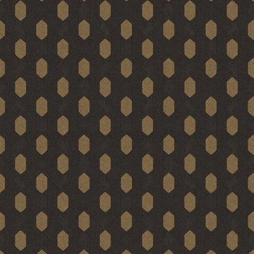 Closeup of a wallpaper showing its Circles, Contemporary, Geometric, Two-tone pattern, color, and texture.
