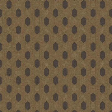 Closeup of a wallpaper showing its Circles, Contemporary, Geometric, Two-tone pattern, color, and texture.