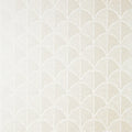 Closeup of a wallpaper showing its Art-Deco, Geometric, Neutrals, Unicolour pattern, color, and subtle texture.
