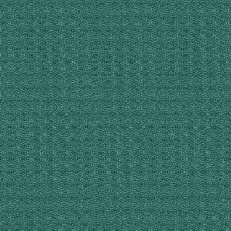 Closeup of a wallpaper showing its Contemporary, Geometric, Green, Plain pattern, color, and subtle texture.
