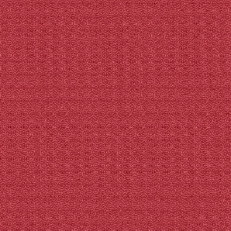 Closeup of a wallpaper showing its Contemporary, Geometric, Plain, Red pattern, color, and subtle texture.