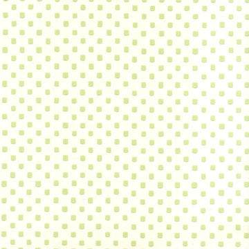 Closeup of a wallpaper showing its Contemporary, Dots, Green, Two-tone pattern, color, and subtle texture.