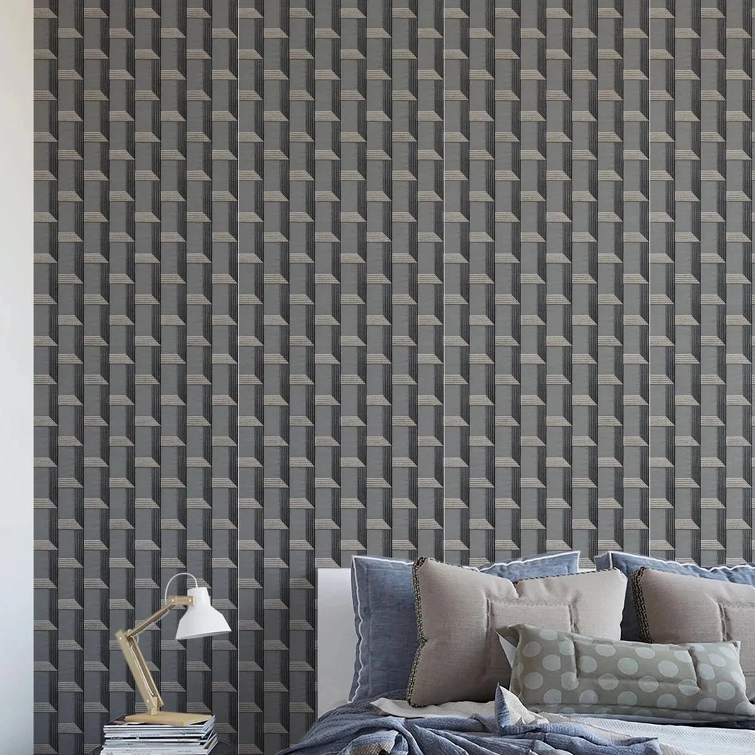 Design ID Embroidery Stitch Panel Wallpaper DE120075