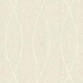 Closeup of a wallpaper showing its Contemporary, Cream, Neutrals, Trellis, Unicolour pattern, color, and subtle texture.