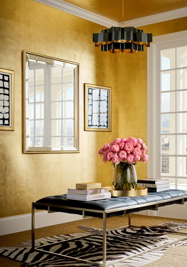 Thibaut Metal Leaf T41010