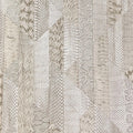 Closeup of a wallpaper showing its Luxury, Neutrals, Stripes, Textures, Vinyl pattern, color, and subtle texture.