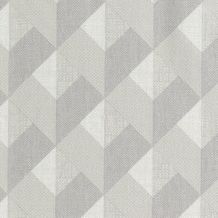 Gray geometric pattern textured wallpaper