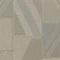 Textured fabric with geometric pattern in neutral tones