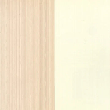 Closeup of a wallpaper showing its Contemporary, Stripes, Two-tone pattern, color, and subtle texture.