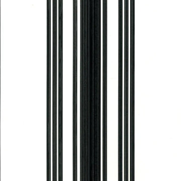 Closeup of a wallpaper showing its Monochrome, Stripes, Two-tone pattern, color, and subtle texture.