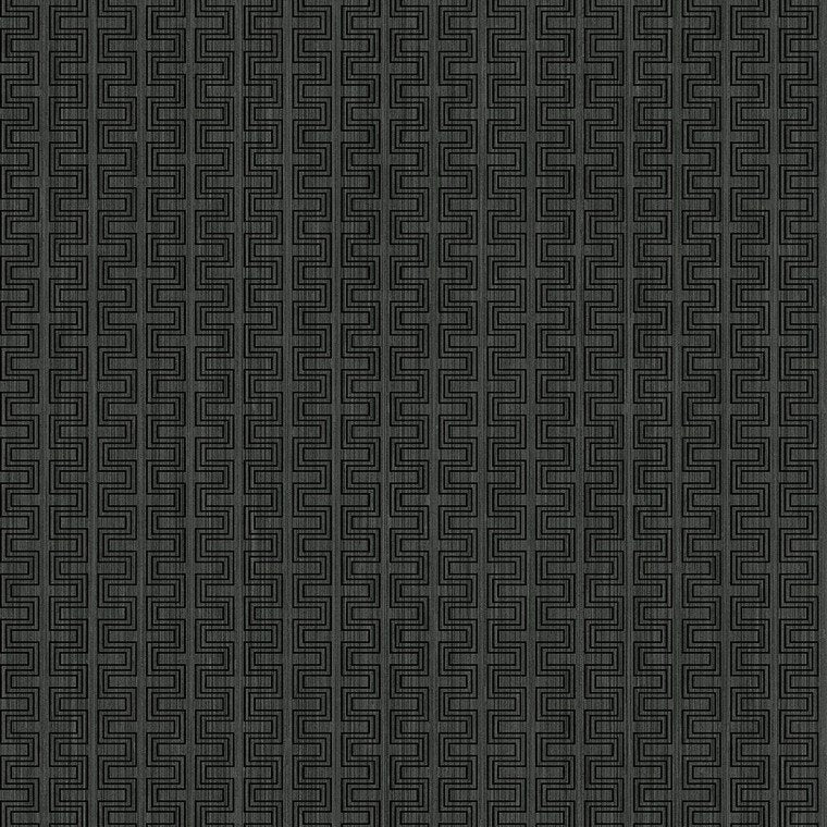 Closeup of a wallpaper showing its Geometric, Greek, Monochrome, Unicolour pattern, color, and subtle texture.