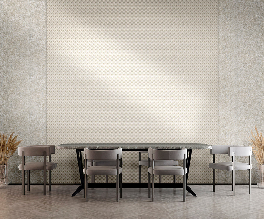 Geometric light wallpaper